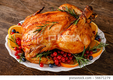 Christmas or thanksgiving turkey Christmas or thanksgiving turkey 56671279