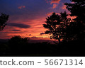 Blue sunset 56671314
