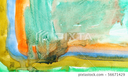 Watercolor drips. Abstract painting. Background Watercolor drips. Abstract painting. Background 56671429