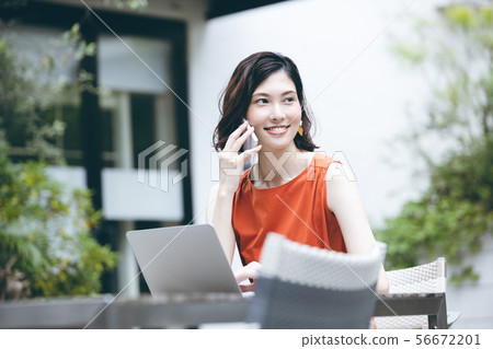 Nomad young woman Nomad young woman 56672201