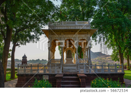 Ancient temple in Jodhpur, India 56672534