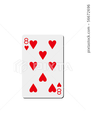 撲克牌心8 撲克牌心8 56672696