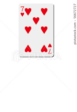 撲克牌心臟7 56672727