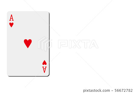 Playing card heart 1 Playing card heart 1 56672782