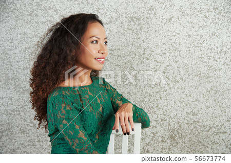 Beautiful Vietnamese woman 56673774