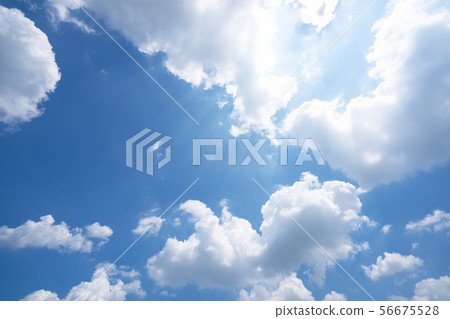 Clouds · blue sky 56675528