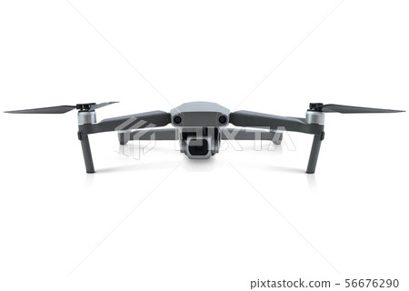 Photo of drone isolated on a white background Photo of drone isolated on a white background 56676290