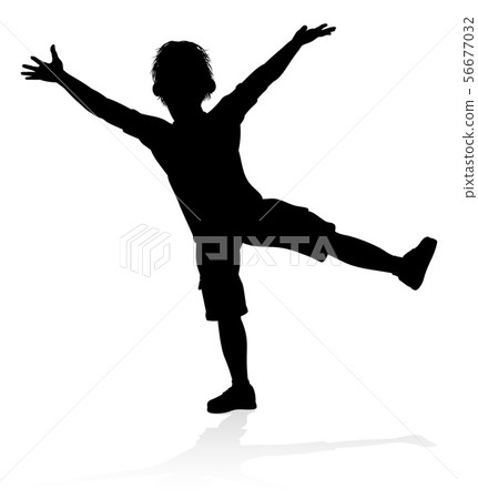 Child Kid Silhouette Child Kid Silhouette 56677032
