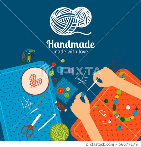 Kids handmade illustration Kids handmade illustration 56677179