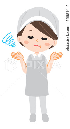 一位阿姨的例證有午餐的 一位阿姨的例證有午餐的 56681445