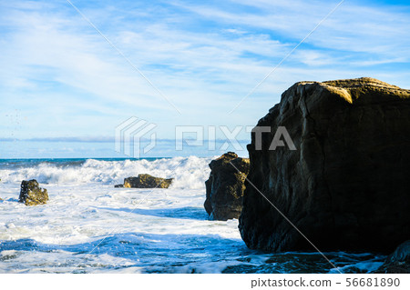 [Chiba] Shirahama folding screen 56681890