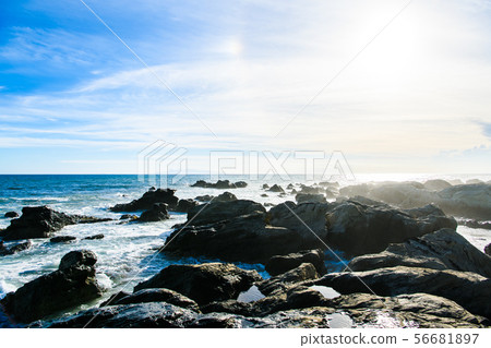 [Chiba] Shirahama folding screen 56681897