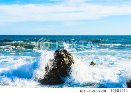 [Chiba] Shirahama folding screen 56681911