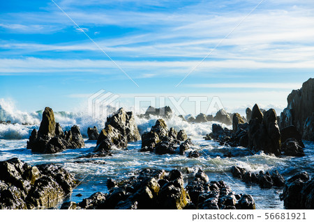 [Chiba] Shirahama folding screen 56681921