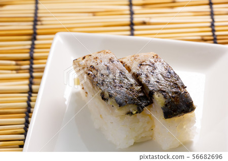 Shrimp crab sushi. 56682696