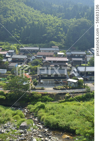 [Tottori Prefecture, Tottori City] Village in Inaba 56683106