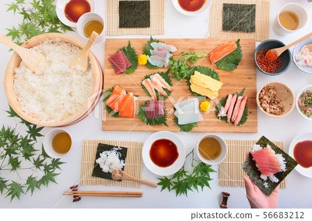 手捲壽司 手捲壽司 56683212