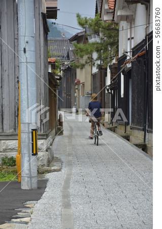 [鳥取縣和歌町]庫拉街的城市景觀 56683760