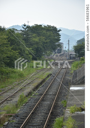 [鳥取縣]鄉村車站（若狹鐵道Wakasakura站） 56683961
