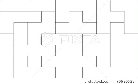 Vector seamless pattern with square elements. - Stock Illustration ...