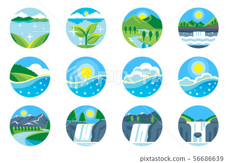 The freshness that nature giving. 56686639