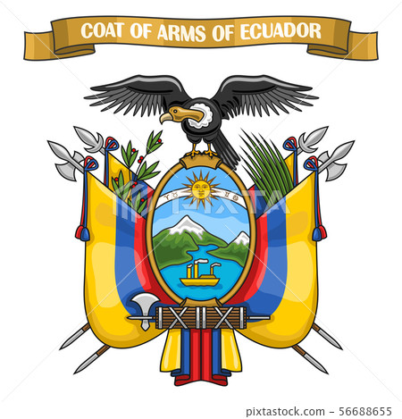 Vector Ecuadorian Coat of Arms Vector Ecuadorian Coat of Arms 56688655