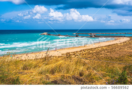 Abruzzo beaches of Punta Penna , Spiaggia dei Libertini and Punta Aderci natural reserve in Vasto - Abruzzo beaches of Punta Penna , Spiaggia dei Libertini and Punta Aderci natural reserve in Vasto - 56689562