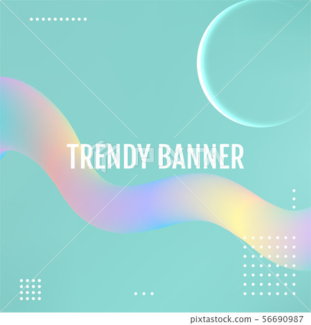 Asbtract Blue background design. Blue dynamic shapes composition. 56690987