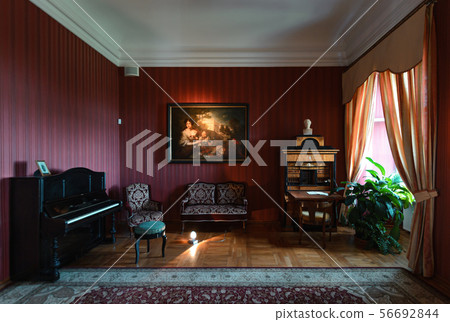 The interior of zamek Ksiaz naer Walbrzych The interior of zamek Ksiaz naer Walbrzych 56692844
