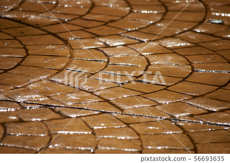 Wet ground / cobblestone Wet ground / cobblestone 56693635