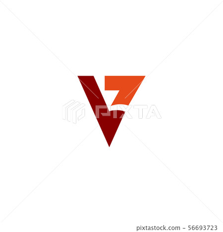 logotype letter v simple logo template vector logotype letter v simple logo template vector 56693723