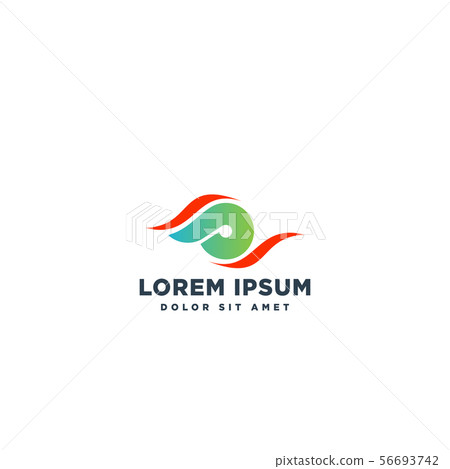 logotype letter SP simple logo template vector - Stock Illustration ...
