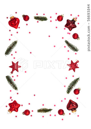 Christmas ornament on white. 56693844