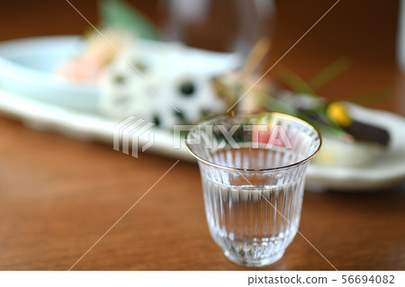 Japanese sake Ochoko snacks Japanese food Japanese sake Ochoko snacks Japanese food 56694082