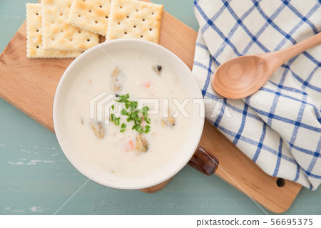 Clam chowder Clam chowder 56695375
