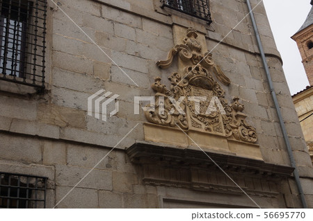 Spain Segovia San Martin Church Pattern Spain Segovia San Martin Church Pattern 56695770