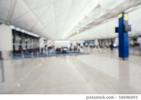 Abstract blur and defocused airport terminal interior Abstract blur and defocused airport terminal interior 56696893