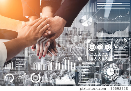 Big Data Technology for Business Finance Concept. Big Data Technology for Business Finance Concept. 56698528