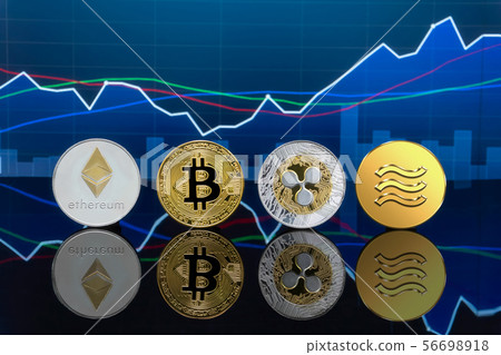 Libra Cryptocurrency Coin in Digital Money Economy Libra Cryptocurrency Coin in Digital Money Economy 56698918