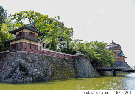 ■ Takashima Castle ■ Tenshukaku ■ Mr. Suwa Takeda Shingen ■ Nagano Prefecture Suwa City 56701201