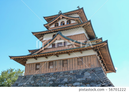 ■高島城■天守閣■Su訪武田信玄■長野縣Su訪市 56701222