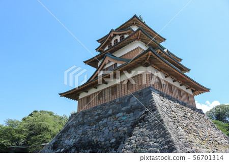 ■高島城■天守閣■Su訪武田信玄■長野縣Su訪市 56701314