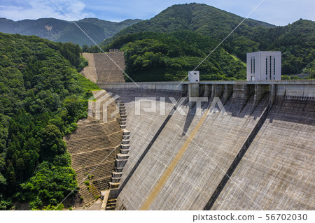 Minamihata Dam [Nakagawa City, Fukuoka Prefecture] 56702030
