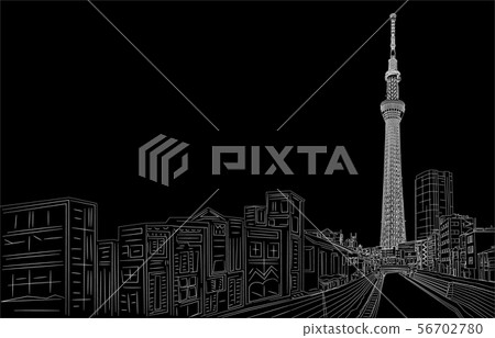 日本風景東京天空樹線右轉 日本風景東京天空樹線右轉 56702780