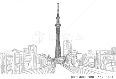 毗鄰日本著名的東京天空樹線 毗鄰日本著名的東京天空樹線 56702783