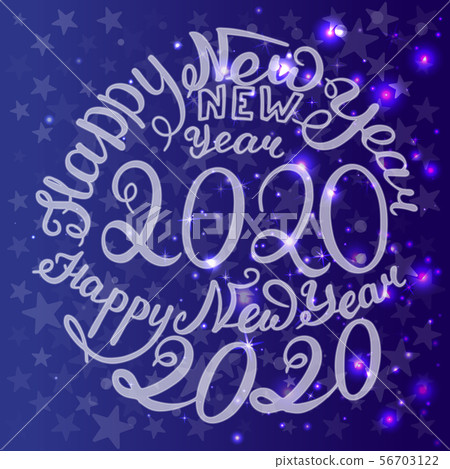 2020 New Year. 56703122