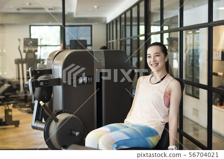 Woman training Woman training 56704021