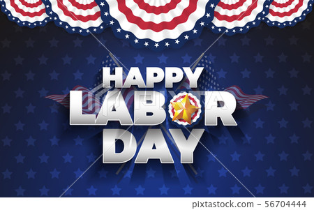 Happy Labor day 2019 background design. Vector Happy Labor day 2019 background design. Vector 56704444