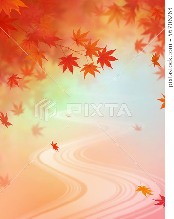 Background-Japanese-Japanese Style-Japanese Pattern-Japanese Paper-Autumn Leaves-Autumn-Gradation-River Background-Japanese-Japanese Style-Japanese Pattern-Japanese Paper-Autumn Leaves-Autumn-Gradation-River 56706263