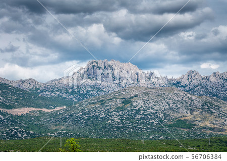 Tulove Grede (Tule beams), rocky limestone massif. 56706384